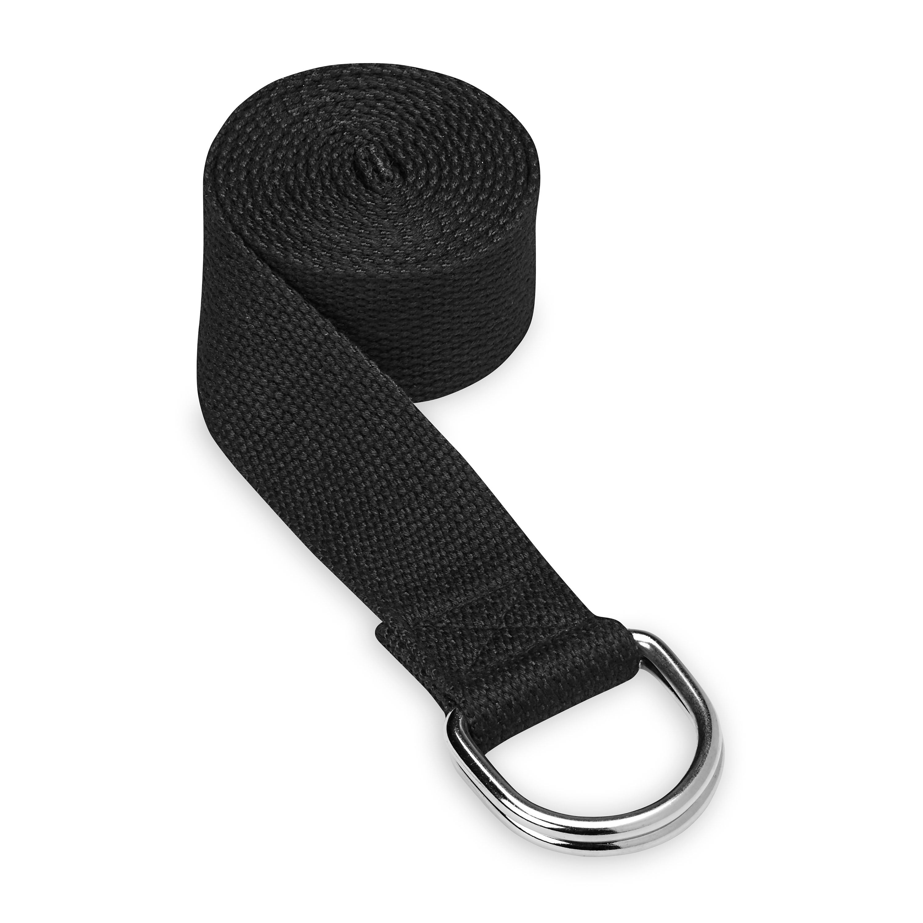 Gaiam Block & Strap Combo black strap 